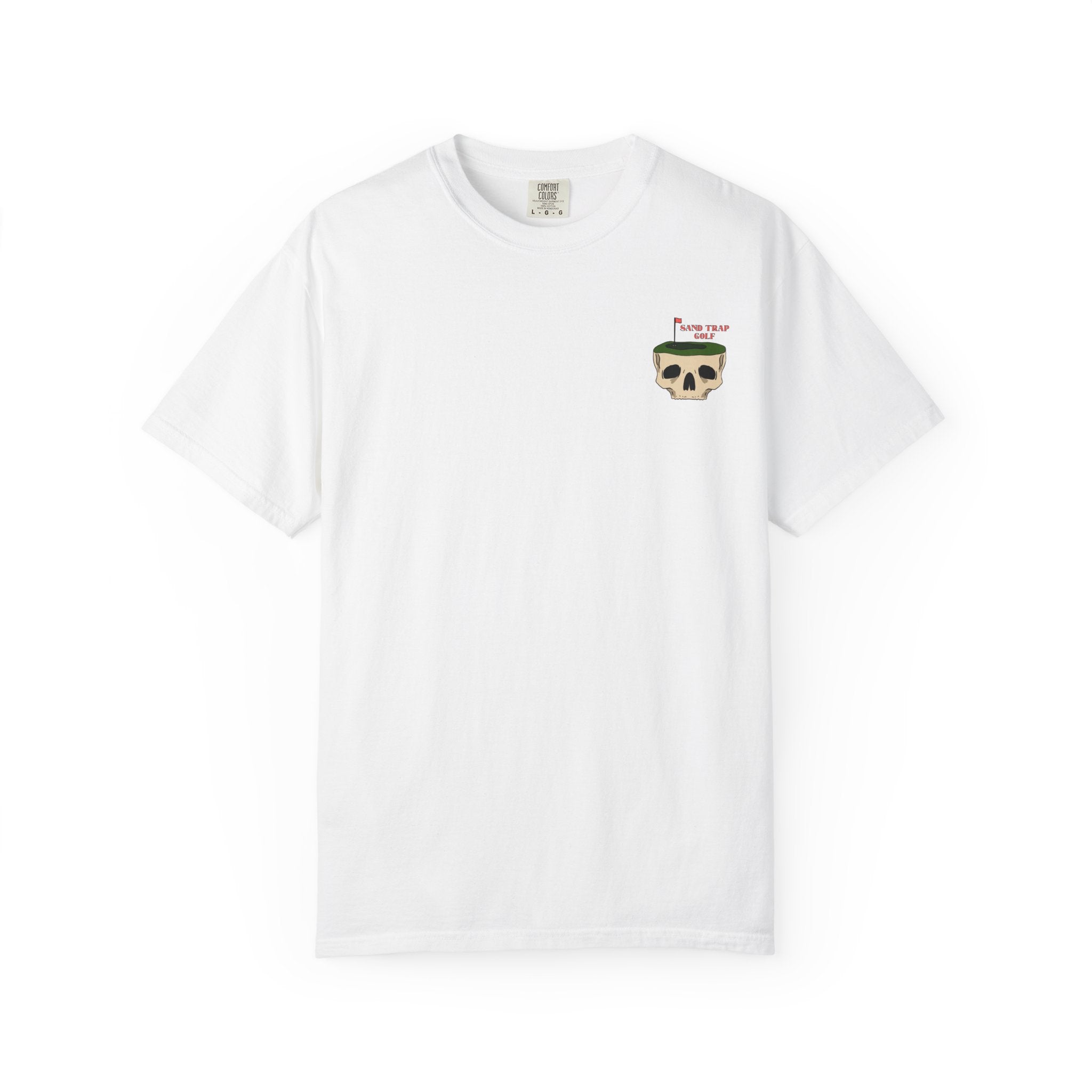 Men’s Golf Graphic T-Shirt | Skull Green Design | Bold Beginnings Collection | Sand Trap Studio - Sand Trap Studio