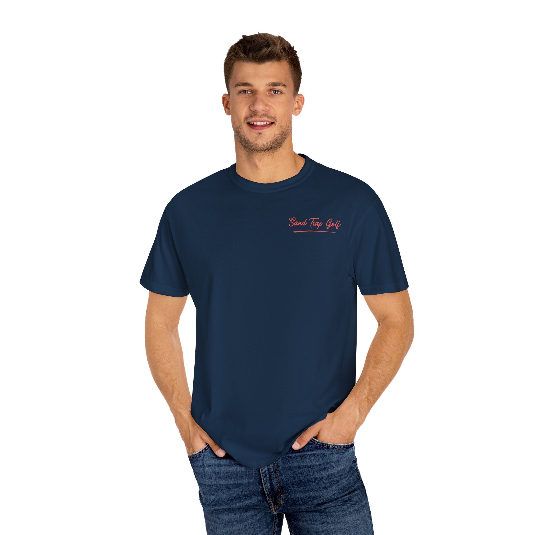 Men’s Golf Graphic T-Shirt | Tequila at the Turn Design | Bold Beginnings Collection | Sand Trap Studio - Sand Trap Studio